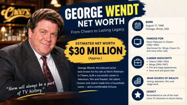 George Wendt Net Worth