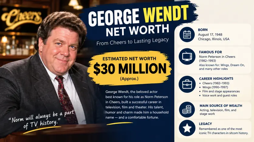 George Wendt Net Worth