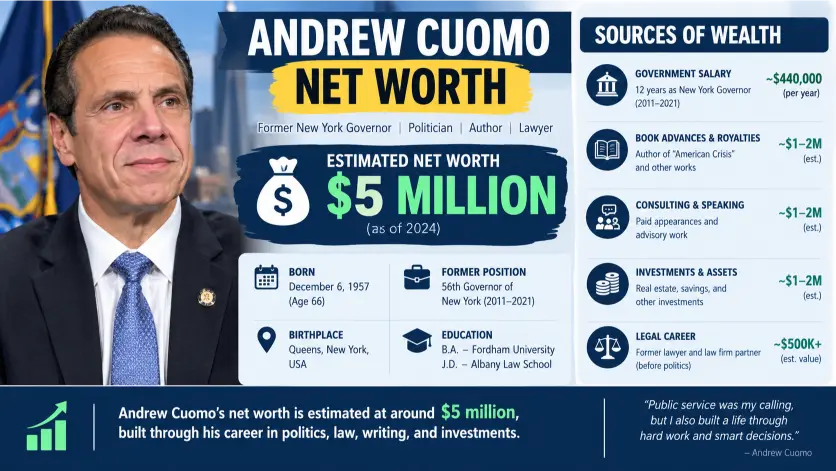 Andrew Cuomo Net Worth