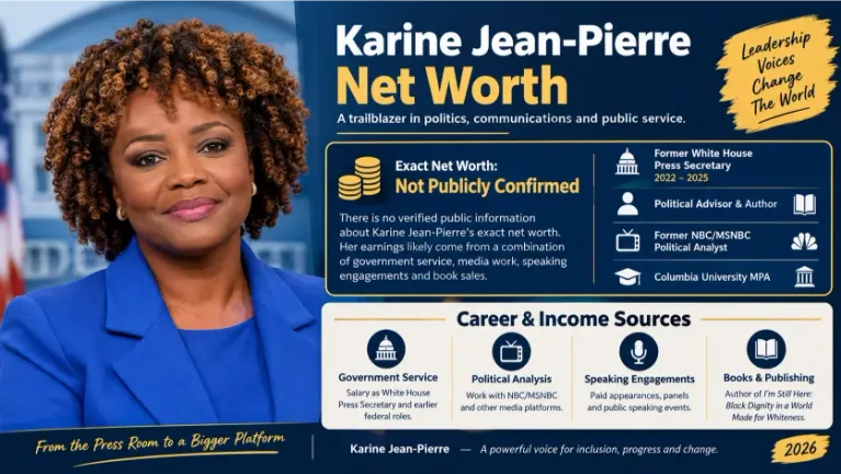 Karine Jean-Pierre Net Worth