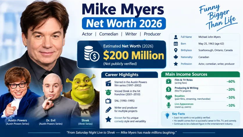 Mike Myers Net Worth